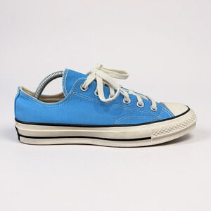 Converse Chuck 70 OX Blue Canvas Sneakers Women 9 Men 7 Classic Low Top Unisex